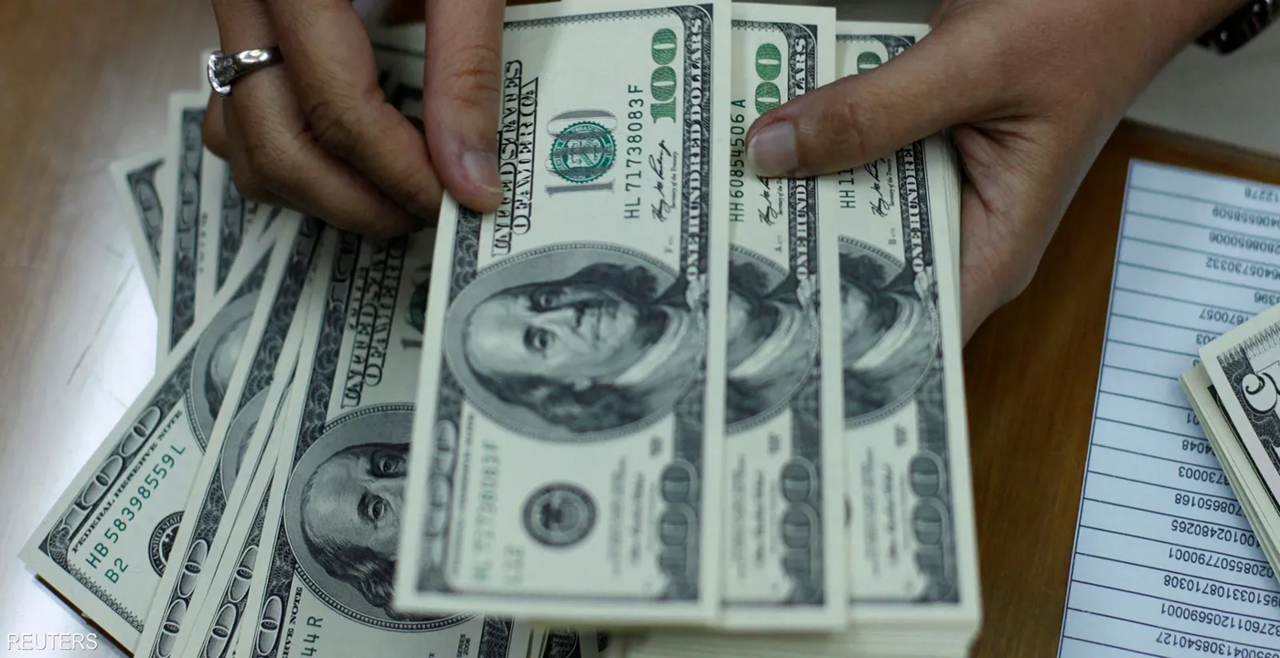 The dollar improved with the release of positive US data.